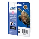 Epson T1576 inkt cartridge vivid licht magenta (origineel)