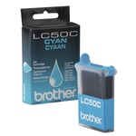 Brother LC-50C inkt cartridge cyaan (origineel)