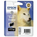 Epson T0969 inkt cartridge licht licht zwart (origineel)