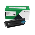 Lexmark 55B2H00 toner cartridge zwart hoge capaciteit (origineel)