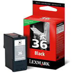 Lexmark 18C2130 inkt cartridge zwart nr. 36 (origineel)