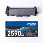 Brother TN-2590XL toner cartridge zwart hoge capaciteit (origineel)