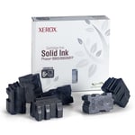 Xerox 108R00749 solid inkt zwart ( 6 stuks ) origineel