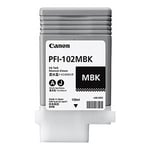 Canon PFI-102MBK inkt cartridge mat zwart (origineel)