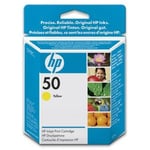 HP 51650YE inkt cartridge geel nr. 50 (origineel)