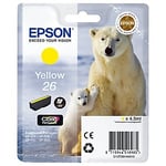 Epson T2614 inkt cartridge geel nr. 26 (origineel)