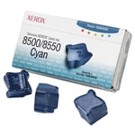 Xerox 108R00669 solid inkt cyaan ( 3 stuks ) origineel