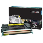 Lexmark C746A1YG toner cartridge geel (origineel)