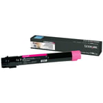Lexmark C950X2MG toner cartridge magenta hoge capaciteit (origineel)