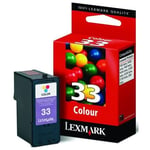 Lexmark 18C0033E nr. 33 inktcartridge kleur (origineel)