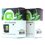 Tonershop huismerk vervangt HP CC654AE nr. 901XL inkt cartridge zwart hoge capaciteit 2 stuks