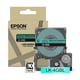 Epson LK-4GBL tape zwart op groen 12 mm (origineel) | EPSLK-4GBL