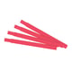 Zebra Z-Band Fun 10012712-1 rood 25mm x 254mm 4 x 350 stuks (origineel) | ZEB10012712-1