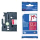 Brother TZe-RW34 tape goud op wijnrood 12 mm (origineel) | BROTZE-RW34