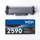 Brother TN-2590 toner cartridge zwart (origineel) | BROTN-2590