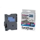 Brother TX-531 tape zwart op blauw 12mm x 15m (origineel) | BROTX531