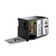 DYMO 1868804 XTL tape vinyl zwart op grijs 41mm (origineel) | DYM1868804