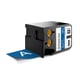 DYMO 1868780 XTL tape vinyl wit op blauw 54mm (origineel) | DYM1868780