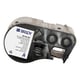 Brady M4-60-483 ultra agressieve polyester labels zwart op wit | 25,4 mm x 50,8 mm (origineel) | BRAM4-60-483
