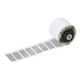 Brady M6-02-7593-SL polyester labels zilver | 27 mm x 12,45 mm (origineel) | BRAM6-02-7593-SL