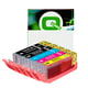 Vergeleken bij het origineel zijn deze cartridges 46,82% goedkoper! Wij vergelijken hierbij de kosten per pagina of de kosten per milliliter.