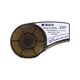 Brady M21-187-C-342 tape krimpkous | zwart op wit | 8,51mm x 2,10m | BRAM21-187-C-342
