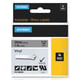 DYMO 1805425 IND Rhino tape vinyl zwart op grijs 24mm (origineel) | DYM1805425