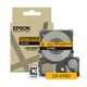 Epson LK-4YBJ matte tape zwart op geel 12 mm (origineel) | EPSLK-4YBJ