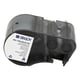 Brady M5C-1500-595-WT-BK tape vinyl zwart op wit | 38,1 mm x 7,62 mm (origineel) | BRAM5C-1500-595-WT-BK