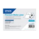 Epson C33S045741 premium matte doorlopende labelrol 102 mm x 60 m (origineel) | EPSC33S045741