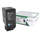 Lexmark 75B20C0 toner cartridge cyaan (origineel) | LEX75B20C0