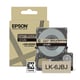 Epson LK-6JBJ matte tape zwart op beige 24 mm (origineel) | EPSC53S672092