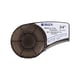 Brady M21-750-430-WT-CL tape polyester | wit op transparant | 19,1mm x 6,40m | BRAM21-750-430-WT-CL