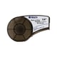 Brady M21-250-423 tape polyester | zwart op wit | 6,35mm x 6,40m | BRAM21-250-423