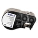 Brady M4C-1000-595-WT-BK tape vinyl zwart op wit | 25,4 mm x 7,62 m (origineel) | BRAM4C-1000-595-WT-BK