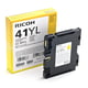 Goedkope Ricoh GC-41YL voor uw printer bestellen bij Tonershop? Al 15 jaar de goedkoopste voor al uw inktpatronen en toner cartridges &starf; snelle levering &starf; | RICGC-41YL