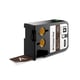 DYMO 1868788 XTL tape vinyl wit op bruin 24mm (origineel) | DYM1868788