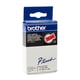 Brother TC-491 tape zwart op rood 9mm x 7,7m (origineel) | BROTC-491