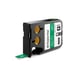 DYMO 1868781 XTL tape vinyl wit op groen 12mm (origineel) | DYM1868781