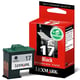 Lexmark 17 (10NX217) Inktcartridge Zwart | LEX10NX217