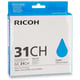 Goedkope Ricoh GC-31CH voor uw printer bestellen bij Tonershop? Al 15 jaar de goedkoopste voor al uw inktpatronen en toner cartridges &starf; snelle levering &starf; | RICGC-31CH