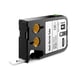DYMO 1868810 XTL tape krimpkous zwart op wit 12mm (origineel) | DYM1868810