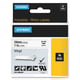 DYMO 1805430 IND Rhino tape vinyl zwart op wit 24mm (origineel) | DYM1805430
