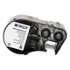 Brady M4C-500-595-BL-WT vinyl labels wit op blauw | 12,70 mm x 7,62 m (origineel) | BRAM4C-500-595-BL-WT