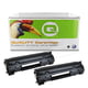 HP CF283A nr. 83A toner cartridge zwart 2 stuks (huismerk)