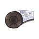 Brady M21-375-430-WT-CL tape polyester | wit op transparant | 9,5mm x 6,40m | BRAM21-375-430-WT-CL