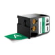 DYMO 1868785 XTL tape vinyl wit op groen 54mm (origineel) | DYM1868785