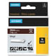 DYMO 1805424 IND Rhino tape vinyl wit op bruin 24mm (origineel) | DYM1805424