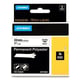 DYMO S0773830 / 1734523 IND Rhino tape permanent polyester zwart op wit 24mm (origineel) | DYM1734523