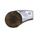 Brady M21-375-C-342 tape krimpkous | zwart op wit | 16,38mm x 2,10m | BRAM21-375-C-342